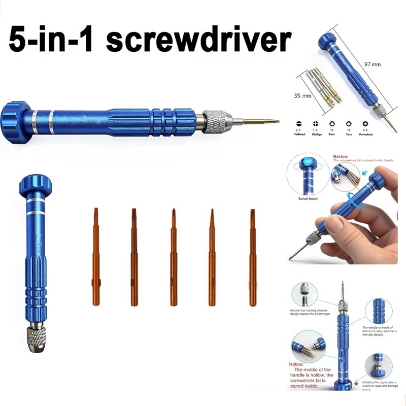 Electronics Repair Center - 5 in 1 Kit Perbaikan Ponsel,