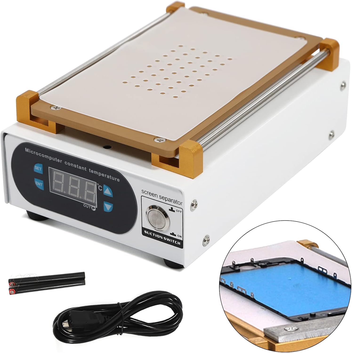 Screen Separator Machine - Mesin pemisah layar LCD 7 inci,