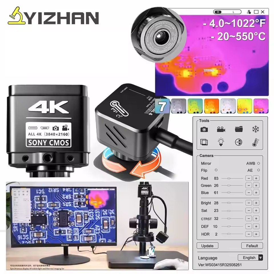 Electronics Repairs - YIZHAN Thermal Imager 256*192 Piksel 4K