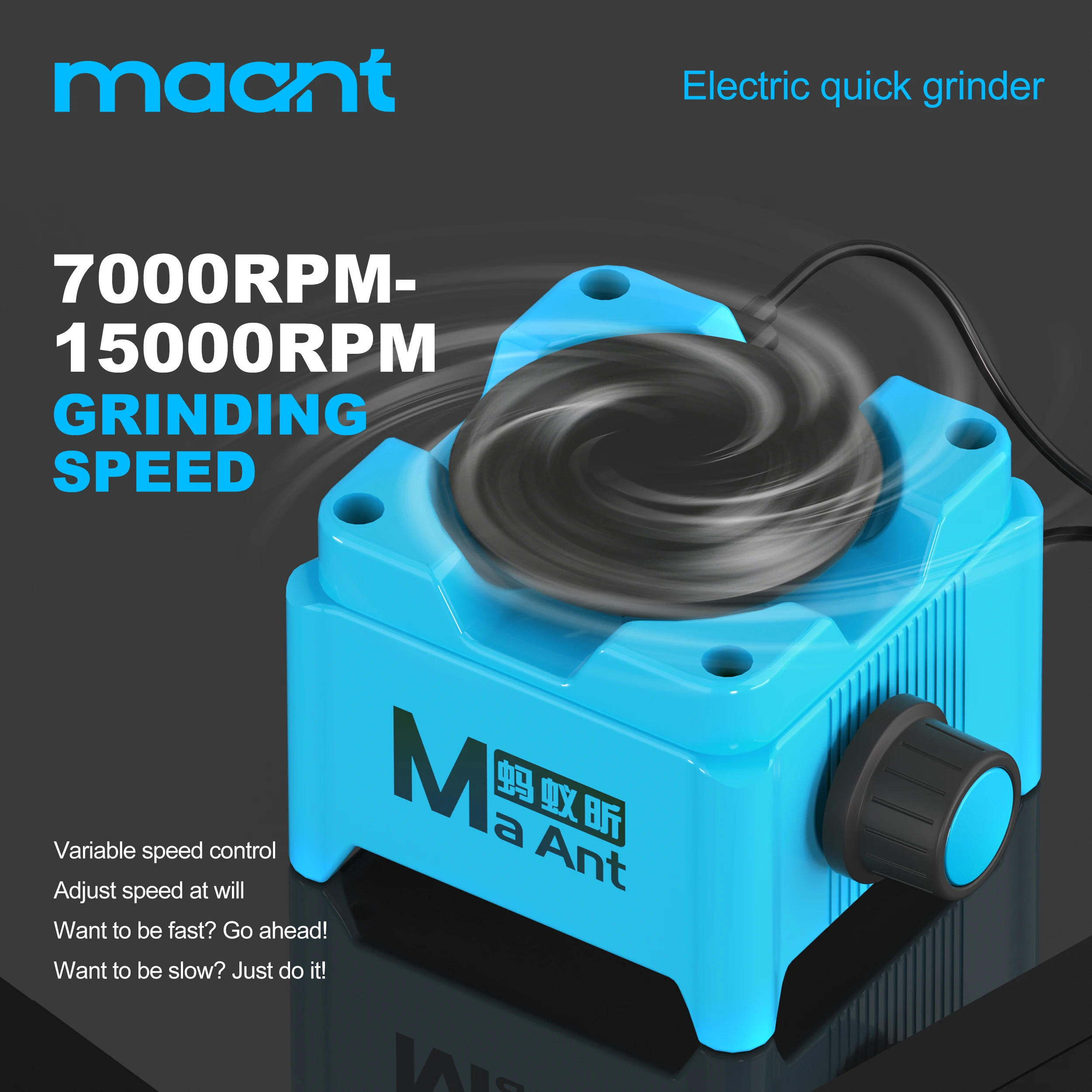 MaAnt KM1 Penggiling Elektrik  - Electronics Repairs ulasan dan harga