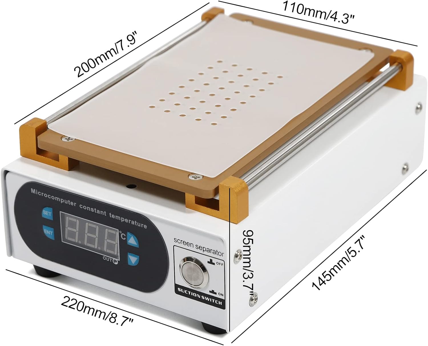 Mesin pemisah layar LCD 7 inci - Screen Separator Machine ulasan dan harga