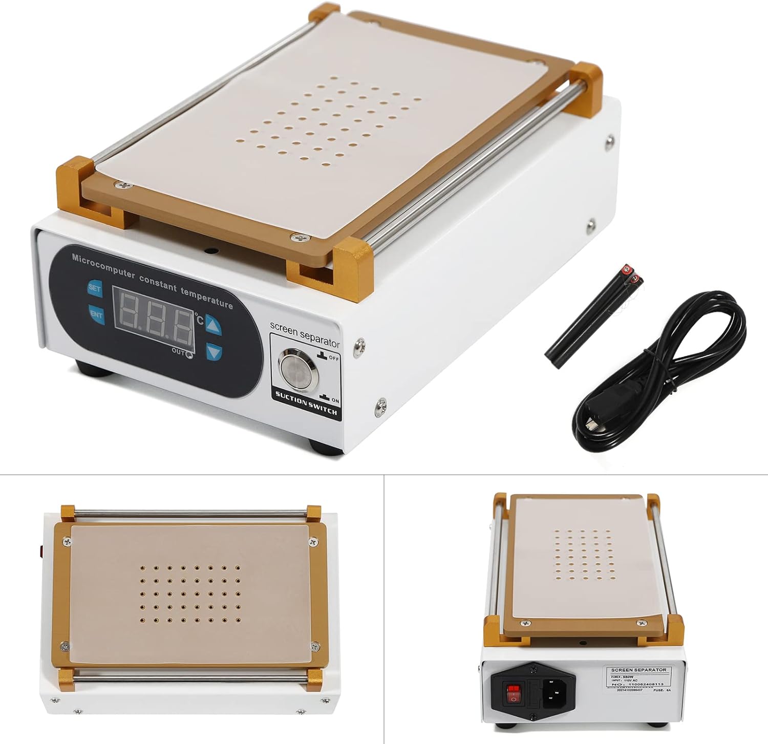 Mesin pemisah layar LCD 7 inci - Screen Separator Machine ulasan dan harga