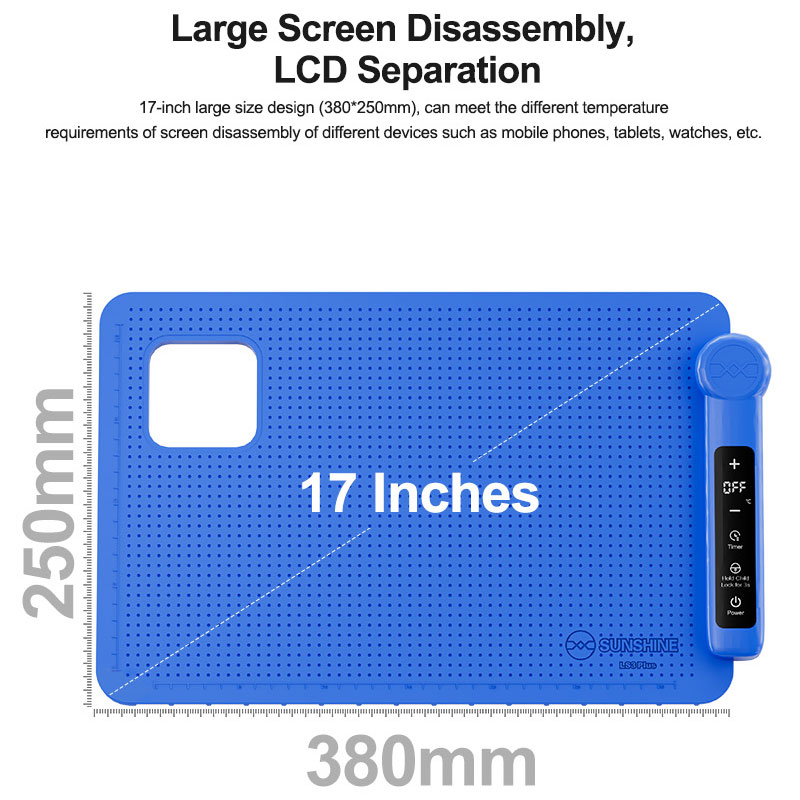 SUNSHINE LS3 PLUS 17 Inci Pemi - Screen Separator Machine ulasan dan harga
