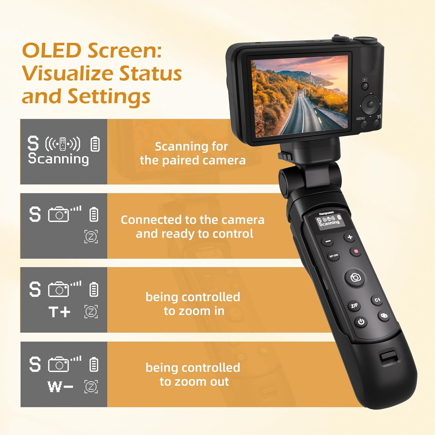 Tripod Grip Nirkabel dengan La - Sony Camera Zv-E10 ulasan dan harga